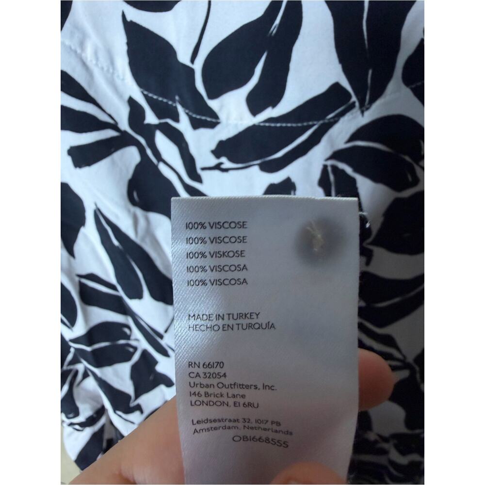 By Anthropologie Tiered Shirt Dress Size Medium - Picture 10 of 10